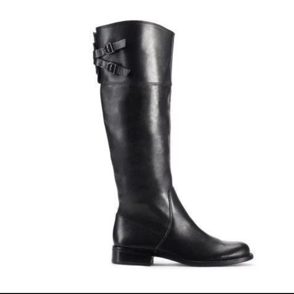 Vince Camuto Keaton Black Tall Riding Boots Size 7